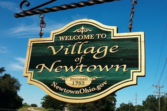 lawn care in newtown ohio - sign