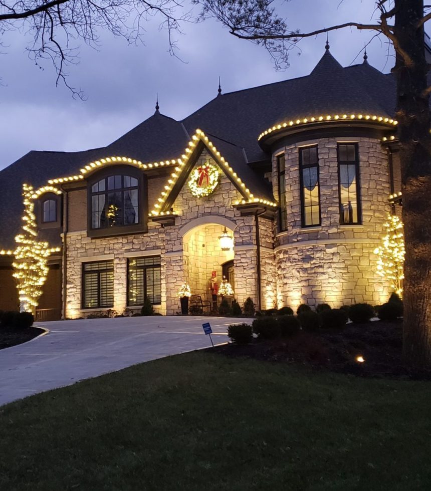 outdoor lighting service - christmas lights cincinnati
